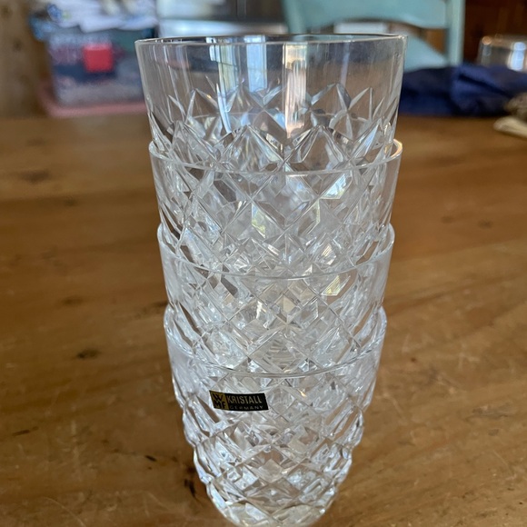 German Cut Crystal Shot Glasses-4 - Picture 7 of 7